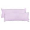 DecoKing Pagalvės užvalkalas 40×145 cm, 2 vnt LILA