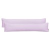 DecoKing Pagalvės užvalkalas 40x200, 2 vnt. LILA