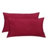 DecoKing Pagalvių užvalkalai 40 x 80 cm, bordo (2 vnt.)