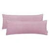 DecoKing Pagalvės užvalkalas 40×145 cm 2 vnt OLDLILAC