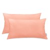 DecoKing Pagalvės užvalkalas 40×80 persiko spalvos PEACH