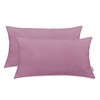 DecoKing Pagalvės užvalkalas 40×80 cm 2 vnt. PLUM