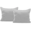 DecoKing Pagalvės užvalkalas 50×60 cm 2 vnt STEEL