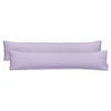 DecoKing Pagalvės užvalkalas 20 × 120 cm violetinės spalvos, 2 vnt.