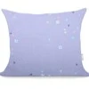 DecoKing DUCATO MODEST violetinis pagalvės užvalkalas su raštu
