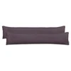 DecoKing Pagalvės užvalkalas 20 × 120 cm CHOCOLATE