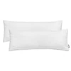 DecoKing Pagalvės užvalkalas 40 × 145 cm, balta, 2 vnt