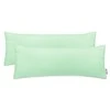 DecoKing Pagalvės užvalkalas 40×145 cm 2 vnt mėtinė