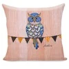 DecoKing Pagalvės užvalkalas 80 × 80 cm OWLS AUTUMNSTORY