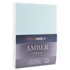 DecoKing Paklodė su guma 100–120×200+30 FROZENBLUE