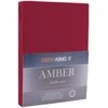Paklodė DecoKing Amber 180-200x200+30 cm, spalva: bordo