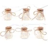 DecoKing Šiltai baltos LED girliandos, 6 vnt.