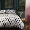 DecoKing Patalynės komplektas Hypnosis Rhombuses AmeliaHome 260 × 220 cm + 2 × 50 × 75 cm