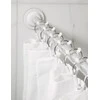 Umbra RINGS/FLEX/SHOWER/DB/Baltas