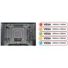 Goobay Televizoriaus sieninis laikiklis Pro FULLMOTION (L), Juodos spalvos