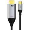 Cabletime Kabelis USB-C - HDMI, 4K, Ultra HD, 3m, 1.4 ver.