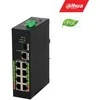Dahua ePoE šakotuvas 100Mbps 8portu+1G uplink + 1SFP, ePoE iki 800m, Hi-PoE