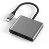 Extra Digital Adapteris USB Type-C - 2x HDMI 4K