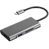 Extra Digital Adapteris USB Type-C - 3 x USB 3.0, Type-C PD, HDMI, SD, TF