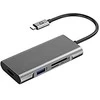 Extra Digital Adapteris USB Type-C - 3 x USB 3.0, Type-C PD, HDMI, SD, TF