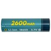 EXD Akumuliatorius 18650, 3.7V, 1C, 2600mAh