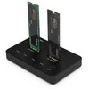 Extra Digital Docking Station 2x M.2 NVME+SATA SSD iki 10Gbps