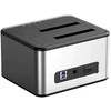 Extra Digital Dviejų diskų Docking Station, 2.5"/3.5" SSD/HDD, USB-B