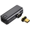 Extra Digital Magnetinis adapteris USB Type-C - RJ-45, 100/1000Mb