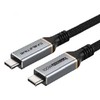 Extra Digital Premium kabelis USB4, USB-C - USB-C, 40Gbps, 100W, 20V/ 5A, 8K/ 60HZ, 1m
