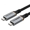 Extra Digital Premium kabelis USB4, USB-C - USB-C, 40Gbps, 100W, 20V/ 5A, 8K/ 60HZ, 1m