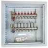 Hismart Grindinio šildymo kolektorius 7 kontūrų su terminėmis pavaromis NC AC230V ir debitomačiais