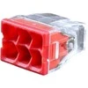 Hismart Universali laidų jungtis, 6x 0.5-2.5mm², 24A, 450V, 100vnt.