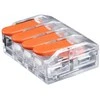 Hismart Universali užspaudžiama laidų jungtis, 4x 0.5-6.0mm², 41A, 450V, 20vnt.