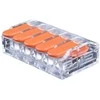 Hismart Universali užspaudžiama laidų jungtis, 5x 0.5-6.0mm², 40A, 450V, 20vnt.