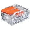 Hismart Universali užspaudžiama laidų jungtis, 2x 0.5-6.0mm², 41A, 450V, 20vnt.