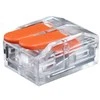 Hismart Universali užspaudžiama laidų jungtis, 2x 0.5-6.0mm², 41A, 450V, 20vnt.