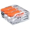 Hismart Universali užspaudžiama laidų jungtis, 3x 0.5-6.0mm², 41A, 450V, 20vnt.