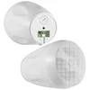 LUMI Lauko garsiakalbiai 20W, 4", 2 juostų, balti (pora)