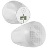 LUMI Lauko garsiakalbiai 40W, 6.5", 2 juostų, balti (pora)