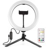Puluz LED žiedine lempa 26cm, su trikoju stovu 8.3cm, USB