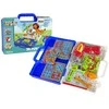 Lean Toys 3D Dėlionė lagaminėlyje su atsuktuvu, 450 dalių
