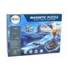 Magnetinė dėlionė su laivais Lean Toys