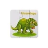 Lean Toys Edukacinė dėlionė "Dinozaurai", anglų k., 10 derinių