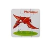 Lean Toys Edukacinė dėlionė "Dinozaurai", anglų k., 10 derinių