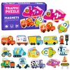 Lean Toys Magnetinė dėlionė 30 vnt.