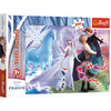 Trefl Dėlionė 200 vnt. - Magiškas seserų pasaulis, Frozen 2