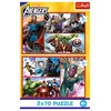 Dėlionė TREFL AVENGERS Dėlionių rinkinys, 2 x 70 det.