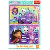 Trefl Dėlionė 2x24 vnt. - Gabby's Dollhouse