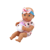 Lėlė rožine apranga su priedais Lean Toys Love Baby
