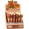 Lean „Capybara 3D“ mėlyno rašalo automatinis rašiklis su trintuku